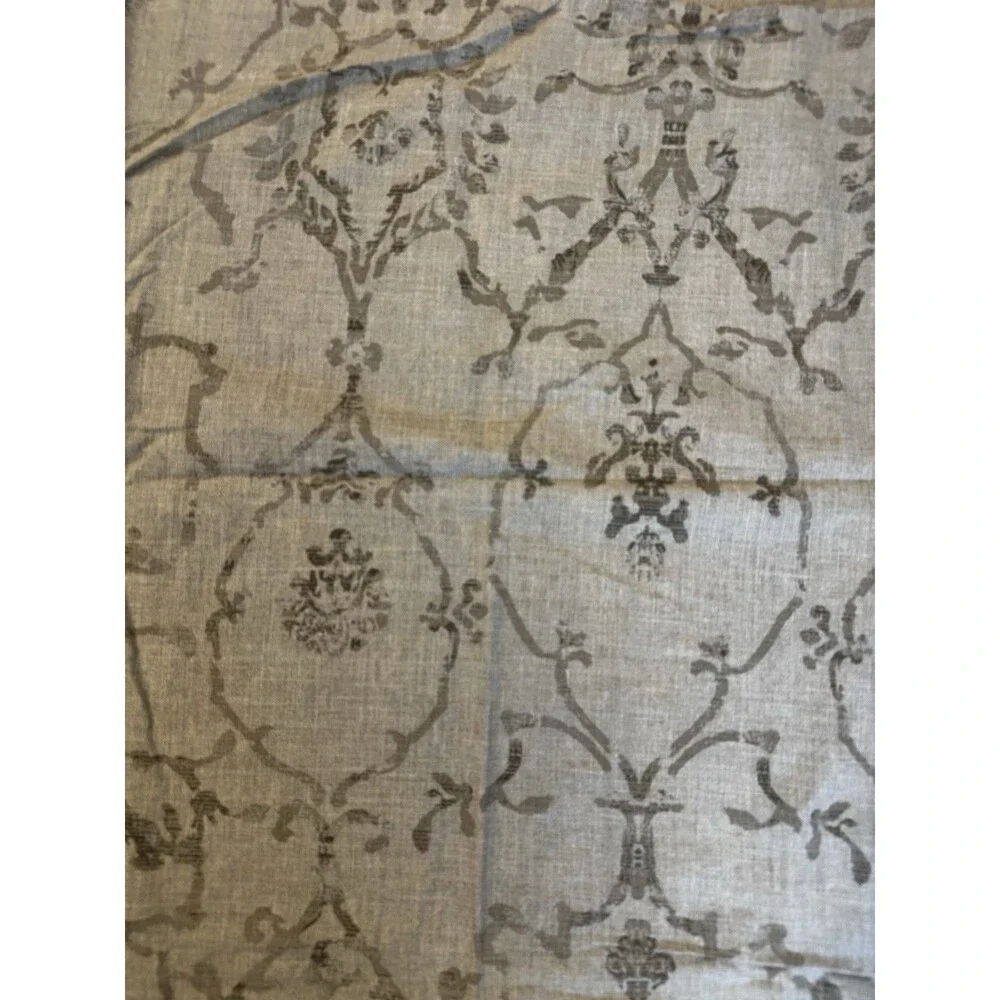 Restoration Hardware RH Italian Vintage Trellis Standard Pillow Sham Italy, (2)